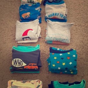 10 pairs Boys 3T pajamas